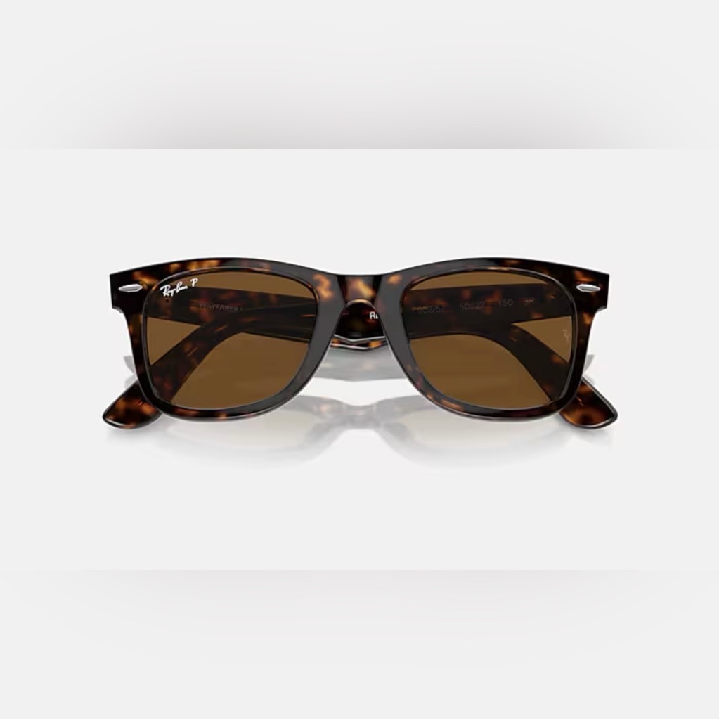 Nwt-Ray-Ban Tortoise Shell Wayfarer Sunglasses